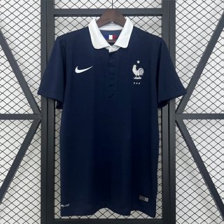 Tailandia Camiseta France 1ª Equipación Retro 2014 Tailandia Camiseta France 1ª Equipación Retro 2014