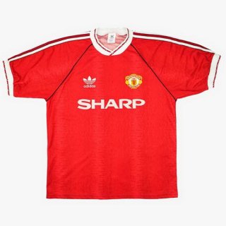 1ª Equipación Replica Camiseta Manchester United Retro 1990 1992 Rojo 1ª Equipación Replica Camiseta Manchester United Retro 1990 1992 Rojo