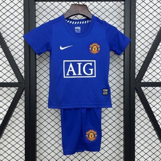 Camiseta Manchester United 2ª Equipación Niño Retro 2008-2009 Camiseta Manchester United 2ª Equipación Niño Retro 2008-2009
