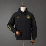Sudadera con Capucha M-U Full-Zip 2026-2027 Negro Sudadera con Capucha M-U Full-Zip 2026-2027 Negro