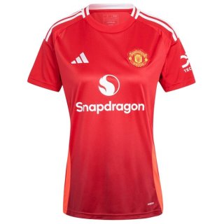 Camiseta Manchester United 1ª Equipación Mujer 2024-2025 Camiseta Manchester United 1ª Equipación Mujer 2024-2025