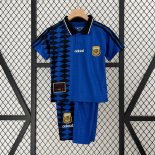 Camiseta Argentina 2ª Equipación Baby Retro 1994