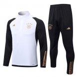 Sudadera De Training Alemania 2022-2023 Blanco Negro
