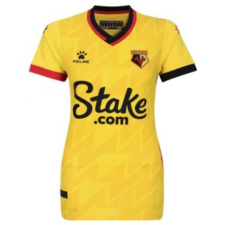 Tailandia Camiseta Watford 1ª Equipación Mujer 2022-2023 Tailandia Camiseta Watford 1ª Equipación Mujer 2022-2023