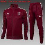 Ninos Chandal Ajax 2025-2026 Rojo 5