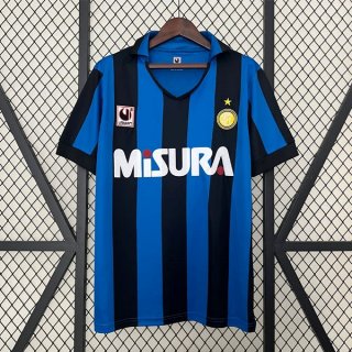 Tailandia Camiseta Inter Milan 1ª Equipación Retro 1990 1991 Tailandia Camiseta Inter Milan 1ª Equipación Retro 1990 1991