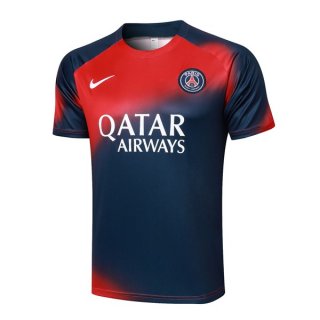 Camiseta Entrenamiento PSG 2024-2025 Azul Rojo Camiseta Entrenamiento PSG 2024-2025 Azul Rojo