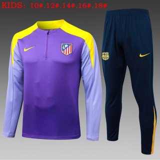Ninos Sudadera De Training Atletico Madrid 2025-2026 Purpura 5