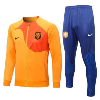 Chandal Países Bajos 2022-2023 Naranja Azul Chandal Países Bajos 2022-2023 Naranja Azul