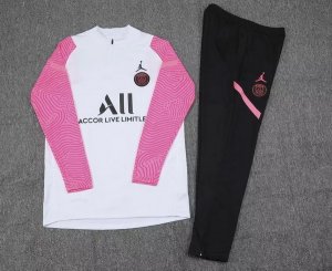 Chandal PSG 2021-2022 Blanco Rosa Negro