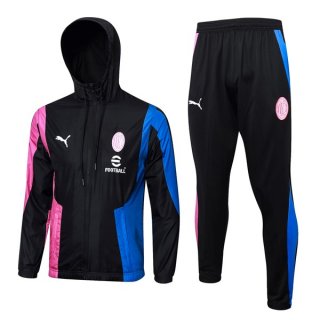 Rompevientos AC Milan Conjunto Completo 2024-2025 Azul Rompevientos AC Milan Conjunto Completo 2024-2025 Azul