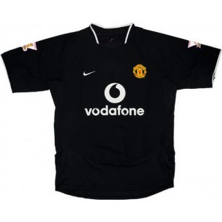 2ª Equipación Replica Camiseta Manchester United Retro 2003 2005 Negro 2ª Equipación Replica Camiseta Manchester United Retro 2003 2005 Negro