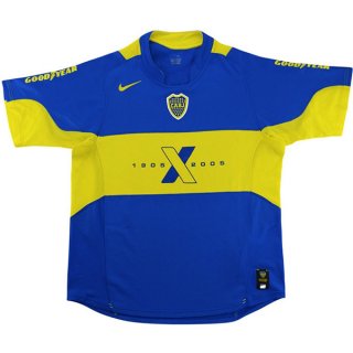 1ª Equipación Replica Camiseta Boca Juniors Retro 2005 Azul 1ª Equipación Replica Camiseta Boca Juniors Retro 2005 Azul