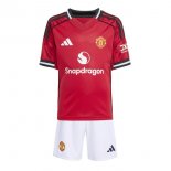 Camiseta Manchester United 1ª Equipación Niño 2025-2026