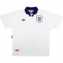 1ª Equipación Replica Camiseta Inglaterra Retro 1994 Blanco