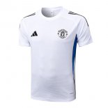 Camiseta Entrenamiento Manchester United 2025-2026 Blanco 3