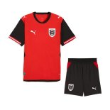 Camiseta Austria 1ª Equipación Niño 2026