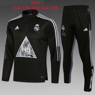 Niños Chandal Real Madrid 2022 Negro Niños Chandal Real Madrid 2022 Negro