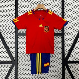 Camiseta Espana 1ª Equipación Niño Retro 2010 Camiseta Espana 1ª Equipación Niño Retro 2010
