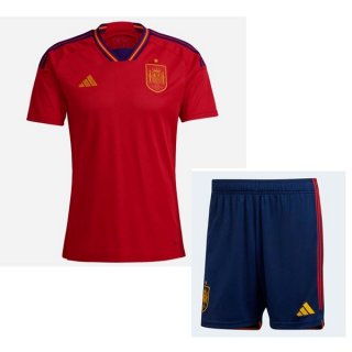 Camiseta España 1ª Equipación Niño 2022-2023 Camiseta España 1ª Equipación Niño 2022-2023