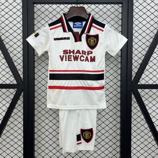 Camiseta Manchester United 2ª Equipación Niño Retro 1997-1998 Camiseta Manchester United 2ª Equipación Niño Retro 1997-1998