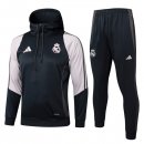 Chandal Con Capucha PSG 2025-2026 Gris Rosa