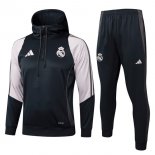 Chandal Con Capucha PSG 2025-2026 Gris Rosa