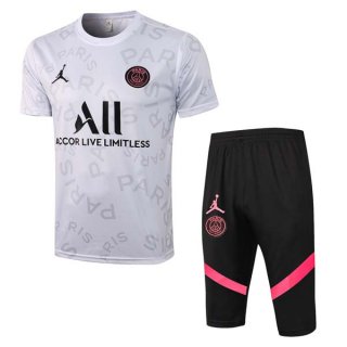 Camiseta Entrenamiento Paris Saint Germain Conjunto Completo 2022 Blanco Camiseta Entrenamiento Paris Saint Germain Conjunto Completo 2022 Blanco