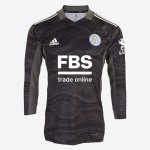 Replica Camiseta Leicester City Portero ML 2021-2022 Negro
