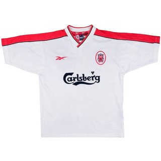 2ª Equipación Replica Camiseta Liverpool Retro 1998 Rojo 2ª Equipación Replica Camiseta Liverpool Retro 1998 Rojo