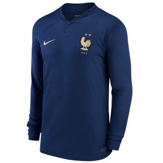 Tailandia Camiseta Francia 1ª Equipación ML 2022-2023 Tailandia Camiseta Francia 1ª Equipación ML 2022-2023