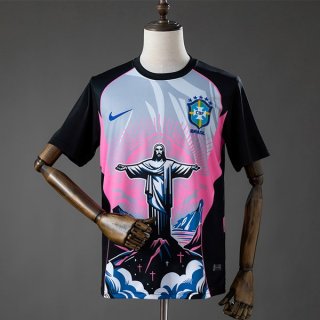 Tailandia Camiseta Brasil Christ the Savior 2026 Rosa