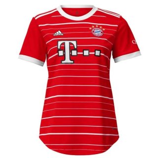 Camiseta Bayern Munich 1ª Mujer 2022-2023 Camiseta Bayern Munich 1ª Mujer 2022-2023