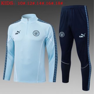Ninos Sudadera De Training Manchester City 2026-2027 Azul 2