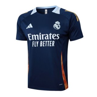 Camiseta Entrenamiento Real Madrid 2025-2026 Azul Camiseta Entrenamiento Real Madrid 2025-2026 Azul