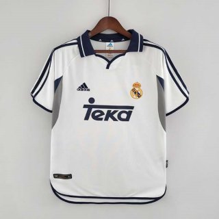 Tailandia Camiseta Real Madrid 1ª Equipación Retro 2000 2001 Tailandia Camiseta Real Madrid 1ª Equipación Retro 2000 2001