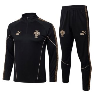 Sudadera De Training Portugal 2026-2027 Negro