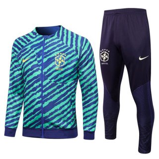 Chandal Brasil 2022-2023 Verde Azul Chandal Brasil 2022-2023 Verde Azul