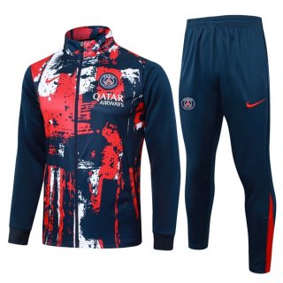 Chandal PSG 2024-2025 Rojo Blanco Azul Chandal PSG 2024-2025 Rojo Blanco Azul