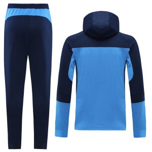 Chandal Con Capucha Manchester City 2021-2022 Azul