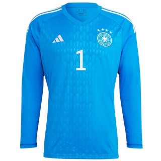 Tailandia Camiseta Alemania NO.1 Portero 2022-2023 Tailandia Camiseta Alemania NO.1 Portero 2022-2023