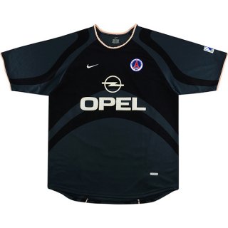 3ª Equipación Replica Camiseta Paris Saint Germain Retro 2001 Negro 3ª Equipación Replica Camiseta Paris Saint Germain Retro 2001 Negro