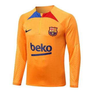 Sudadera De Training Barcelona Top 2023 Naranja 2 Sudadera De Training Barcelona Top 2023 Naranja 2