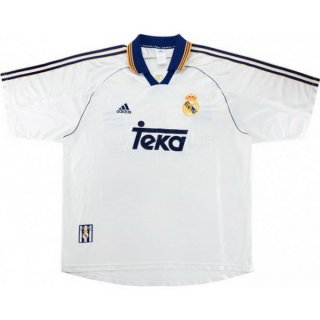 1ª Equipación Replica Camiseta Real Madrid Retro 1999 2000 Blanco 1ª Equipación Replica Camiseta Real Madrid Retro 1999 2000 Blanco