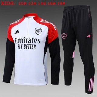 Ninos Sudadera De Training Arsenal 2026-2027 Blanco
