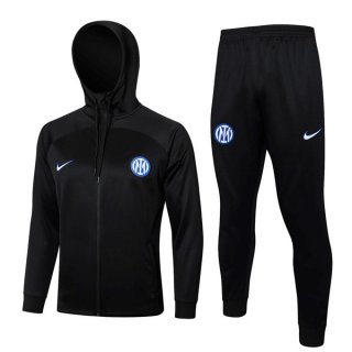 Chandal Con Capucha Inter Milan 2024-2025 Negro 3 Chandal Con Capucha Inter Milan 2024-2025 Negro 3