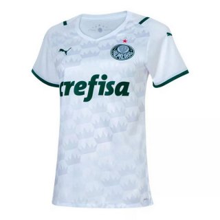 2ª Equipación Camiseta Palmeiras Mujer 2021-2022 Blanco 2ª Equipación Camiseta Palmeiras Mujer 2021-2022 Blanco