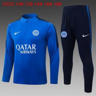 Ninos Sudadera De Training Inter Milan 2026-2027 Azul 2