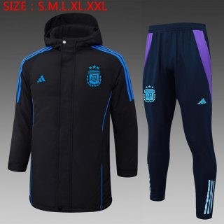 Abrigo Argentina Conjunto Completo 2024-2025 Negro 2 Abrigo Argentina Conjunto Completo 2024-2025 Negro 2
