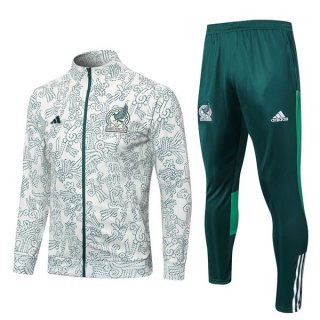 Chandal México 2022-2023 Blanco Verde Chandal México 2022-2023 Blanco Verde